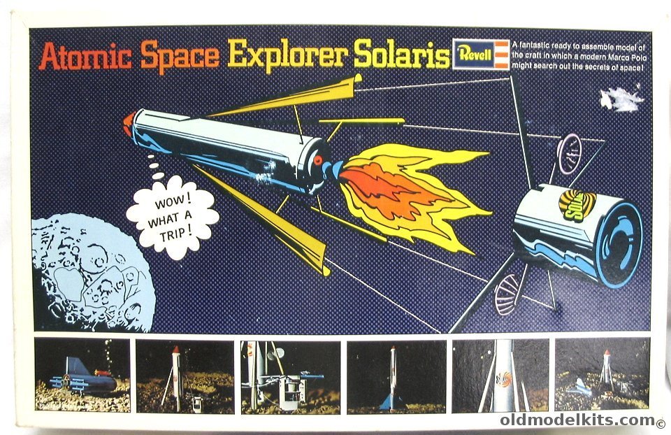 Revell 1/156 Atomic Space Explorer Solaris (Helios), H1851-200 plastic model kit